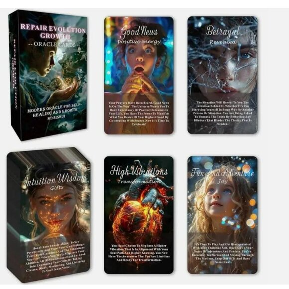 Repair Evolution Growth Oracle Cards - NWOT - Picture 3 of 4